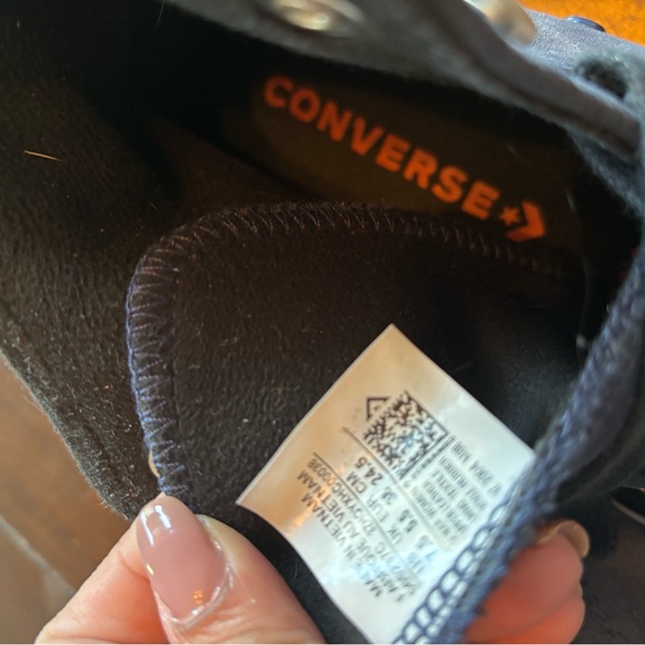 Converse winter High-Top Sneakers - Navy Blue - Picture 8 of 9